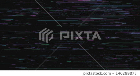 Glitch effect pattern with rgb static noise Glitch effect pattern with rgb static noise 140289875