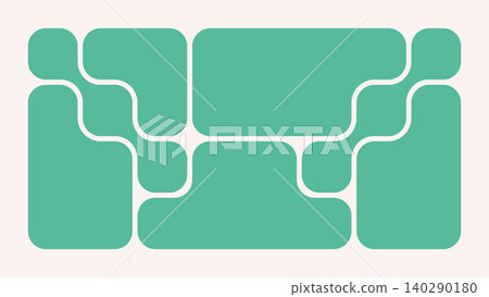 Abstract Bento Grid Vector Background With Liquid Bubble And Metaball Shapes. Trendy Futuristic Geometry For Creative Layouts, Covers, And UI Design. Abstract Bento Grid Vector Background With Liquid Bubble And Metaball Shapes. Trendy Futuristic Geometry For Creative Layouts, Covers, And UI Design. 140290180