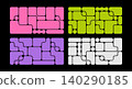 Vector Set Of Bento Grid Layout Templates With Various Panel Arrangements And Tile Sizes. Web Comic Style Frames And Modular Geometric Composition 140290185