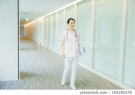 People working in hospital People working in hospital 140290378