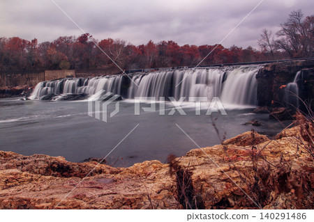 Grand Falls in Autumn, Joplin, Missouri Grand Falls in Autumn, Joplin, Missouri 140291486