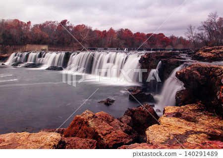 Grand Falls in Autumn, Joplin, Missouri Grand Falls in Autumn, Joplin, Missouri 140291489