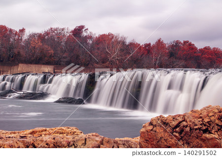 Grand Falls in Autumn, Joplin, Missouri Grand Falls in Autumn, Joplin, Missouri 140291502