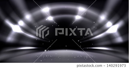 Futuristic product display background, soft curves Futuristic product display background, soft curves 140291973