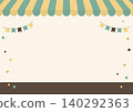Market event background frame (landscape orientation, with copy space) 140292363