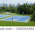 Basketball court 140292492