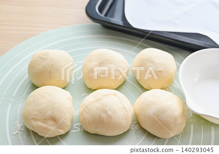 Rolled bread dough Rolled bread dough 140293045