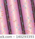 Banner material with a gold background, featuring hearts and music. Banner material with a gold background, featuring hearts and music. 140293393