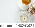 Russian cookies and lemon tea 140293621