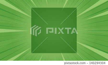 Spring-themed background with light green radial patterns and a frame with copy space. Spring-themed background with light green radial patterns and a frame with copy space. 140294304
