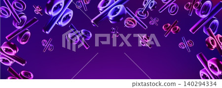 3D chrome purple holographic percent background 3D chrome purple holographic percent background 140294334