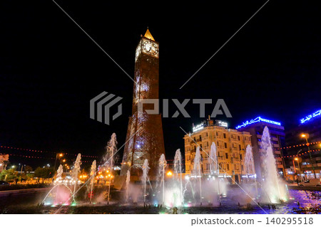 Clock Tower of Tunis, Tunisia Clock Tower of Tunis, Tunisia 140295518