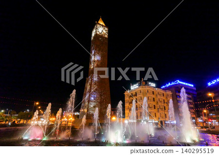 Clock Tower of Tunis, Tunisia Clock Tower of Tunis, Tunisia 140295519