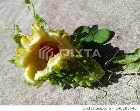 Ripe bitter melon Ripe bitter melon 140295546