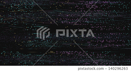 Glitch effect pattern with rgb static noise Glitch effect pattern with rgb static noise 140296263