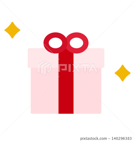 Simple and cute gift icon (flat design) Simple and cute gift icon (flat design) 140296383