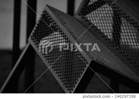 Geometric patterns of metal mesh Geometric patterns of metal mesh 140297198
