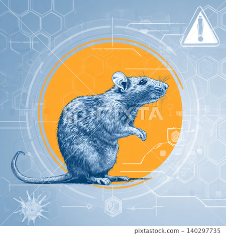 Hantavirus Medical Research and Infectious Disease Alert Concept 140297735