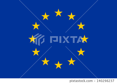 European Union flag, official EU flag, Europe vector banner European Union flag, official EU flag, Europe vector banner 140298237