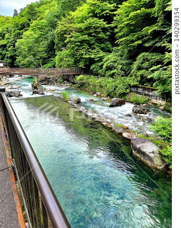 Clear stream of the Shima River Clear stream of the Shima River 140299354
