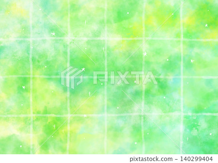 水彩風格,淺綠色,清新綠植,柔和色調,夢幻可愛,瓷磚網格背景紋理,點綴著星星閃光,插圖。 水彩風格,淺綠色,清新綠植,柔和色調,夢幻可愛,瓷磚網格背景紋理,點綴著星星閃光,插圖。 140299404