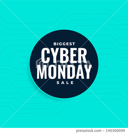 Biggest cyber monday sale stylish blue background Biggest cyber monday sale stylish blue background 140300099