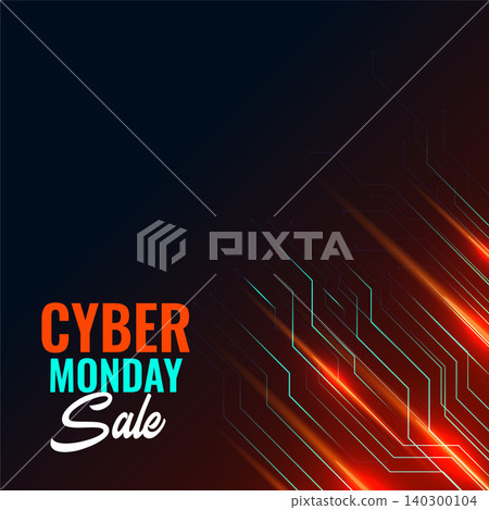 Modern cyber monday sale digital technology background Modern cyber monday sale digital technology background 140300104