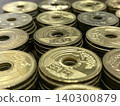 Stacked coins 140300879