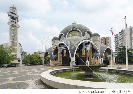 St. Clement of Ohrid Church in Skopje, North Macedonia St. Clement of Ohrid Church in Skopje, North Macedonia 140301739