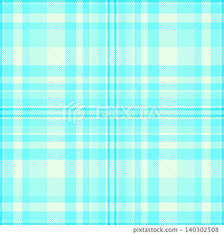 Row background texture seamless, countryside pattern check tartan. Up textile fabric vector plaid in cyan and light colors. Row background texture seamless, countryside pattern check tartan. Up textile fabric vector plaid in cyan and light colors. 140302508