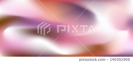 Bright iridescent magenta pink and purple vector soft swirl mesh gradient background. Abstract coral violet fuzz glowing backdrop with waves for ui web design, futuristic liquid flowing print design 140302908