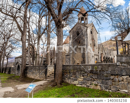 outside view of Sanahin Monastery in Armenia outside view of Sanahin Monastery in Armenia 140303238