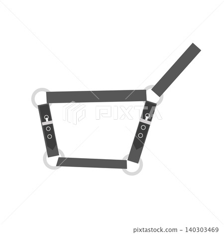 Vector flat horse halter Vector flat horse halter 140303469