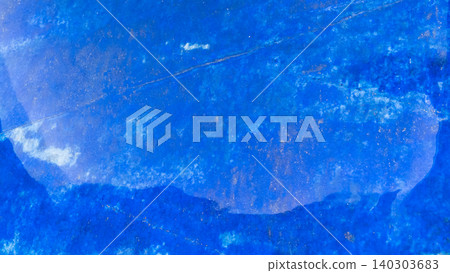 surface of polished dark blue lapis lazuli rock 140303683