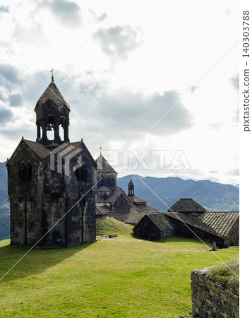 belltower in Haghpat Monastery in Lori, Armenia belltower in Haghpat Monastery in Lori, Armenia 140303788