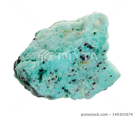 rough piece of armenian chrysocolla rock cutout rough piece of armenian chrysocolla rock cutout 140303874