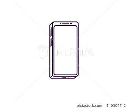 vector design of smartphone and mobile phone symbol vector design of smartphone and mobile phone symbol 140304742