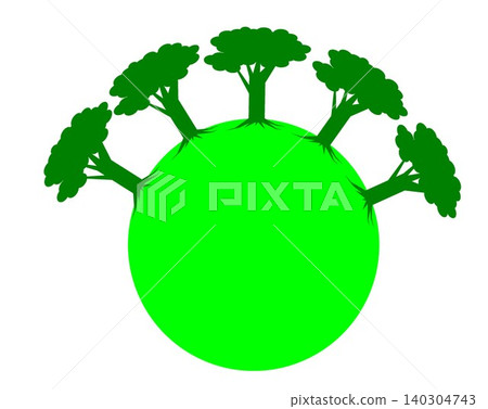 tree with green leaves tree with green leaves 140304743