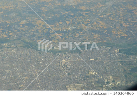 Oyama City as seen from the sky Oyama City as seen from the sky 140304960