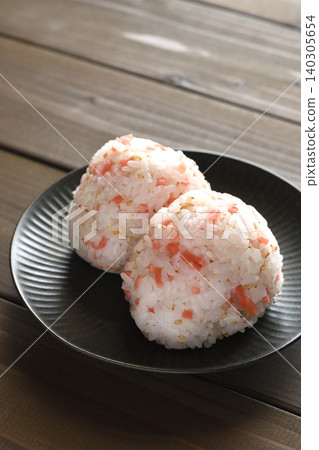 Pickled ginger rice balls Pickled ginger rice balls 140305654