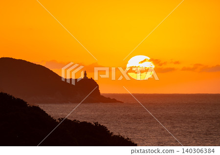 東海日落,傍晚景色,屋久島,眾神居住之地(冬季) 東海日落,傍晚景色,屋久島,眾神居住之地(冬季) 140306384