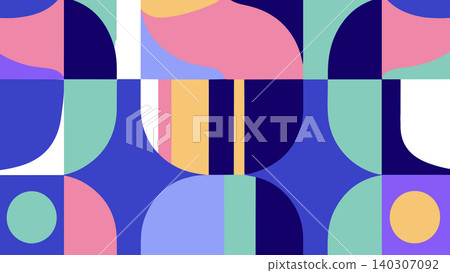 Bold Retro Shape Background Bold Retro Shape Background 140307092