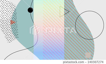 Dreamy Pastel Shapes Background Dreamy Pastel Shapes Background 140307274