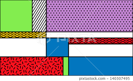 Retro Pop Composition Background Retro Pop Composition Background 140307495