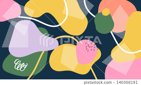 Playful Pastel Abstract Background Playful Pastel Abstract Background 140308191