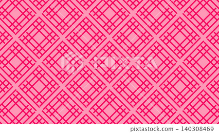 Pink Lattice Diamond Pattern Background Pink Lattice Diamond Pattern Background 140308469