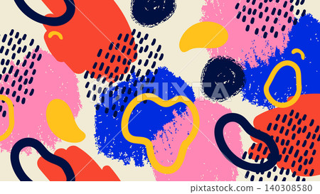 Vivid Splash Abstract Background Vivid Splash Abstract Background 140308580