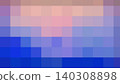 Abstract geometric pixel pattern background texture with blue and pastel pink colors. 140308898