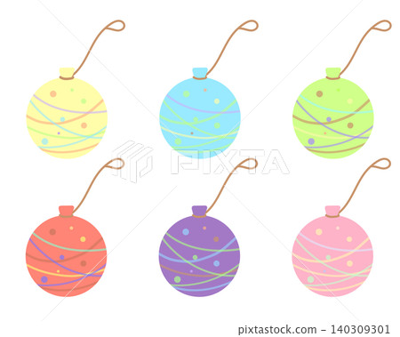 A set of simple, hand-drawn illustrations of colorful water balloons. A set of simple, hand-drawn illustrations of colorful water balloons. 140309301