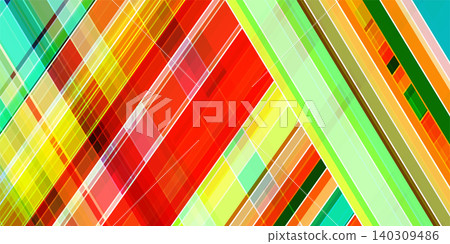 Abstract geometric patterns with vibrant diagonal stripes 140309486